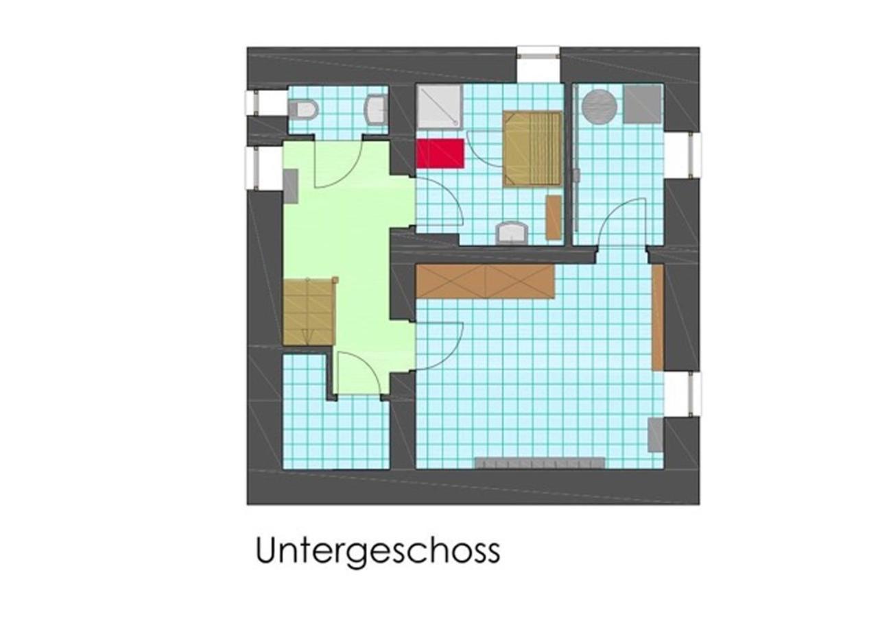 Villa Schnuck - Das Rote Ferienhaus Bad Gastein Esterno foto