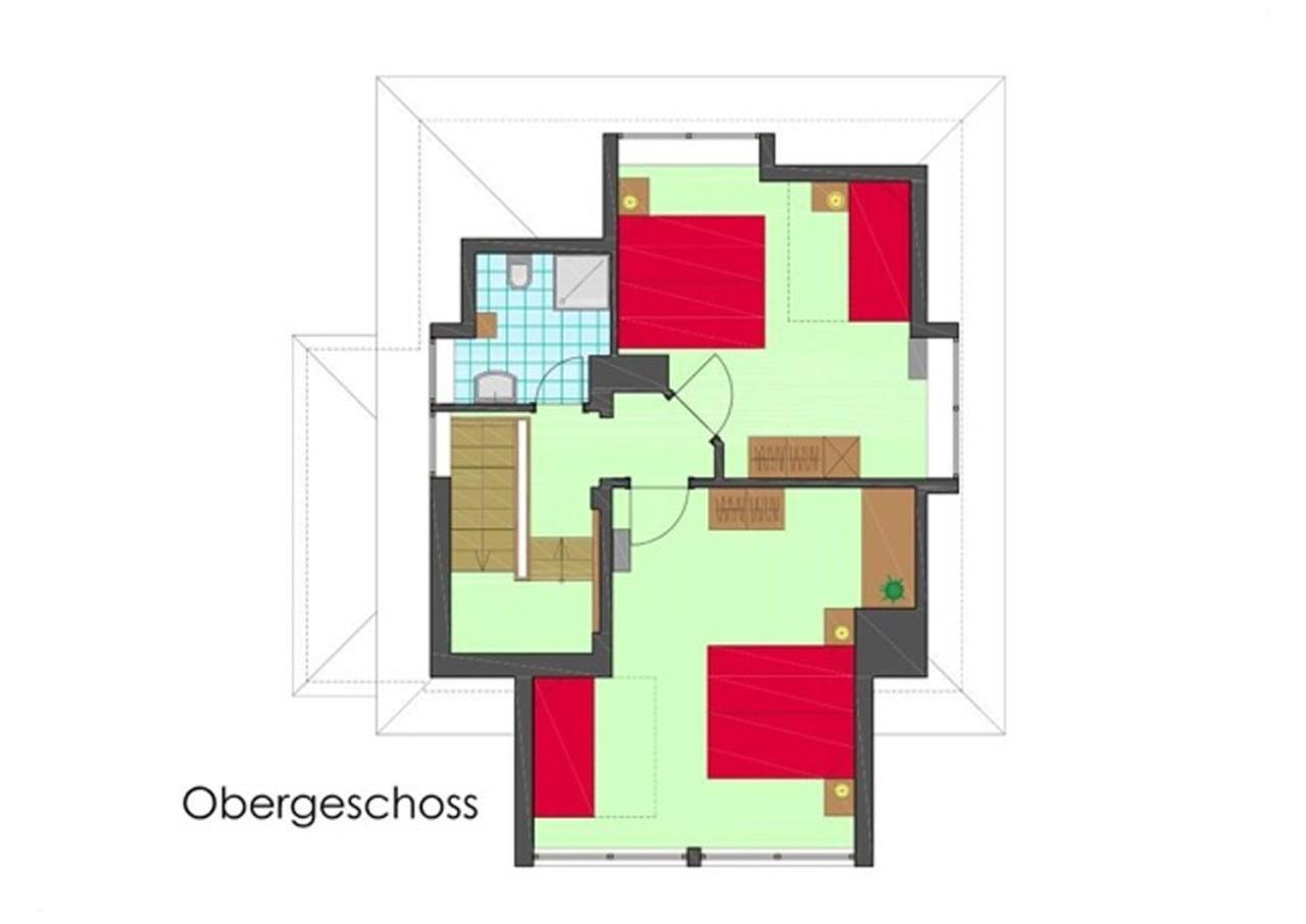 Villa Schnuck - Das Rote Ferienhaus Bad Gastein Esterno foto